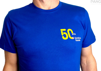 T-shirt jersey 50 ans Genève Rando